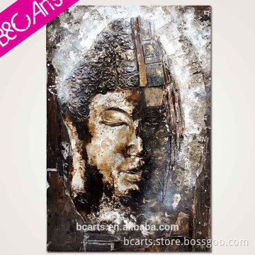 2015 new handmade buddha painting on canvas